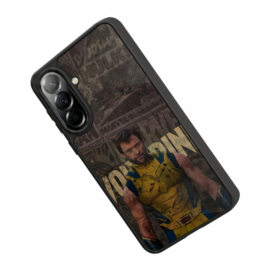 Samsung Galaxy A57 Uyumlu Wolverine Tasarımlı Glossy Premium Kılıf