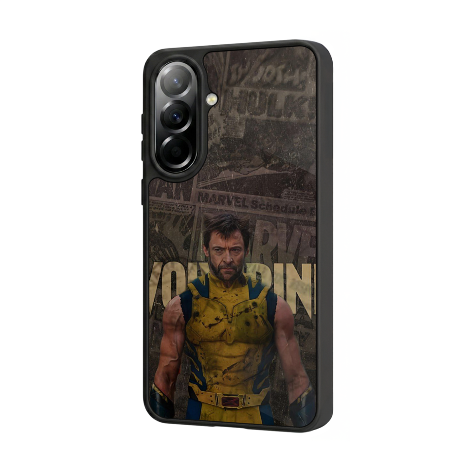 Samsung Galaxy A57 Uyumlu Wolverine Tasarımlı Glossy Premium Kılıf