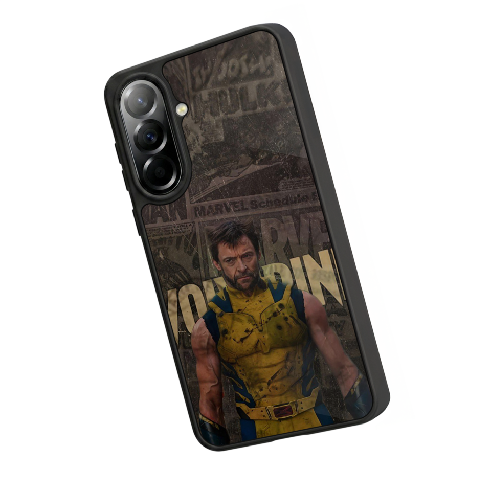 Samsung Galaxy A57 Uyumlu Wolverine Tasarımlı Glossy Premium Kılıf