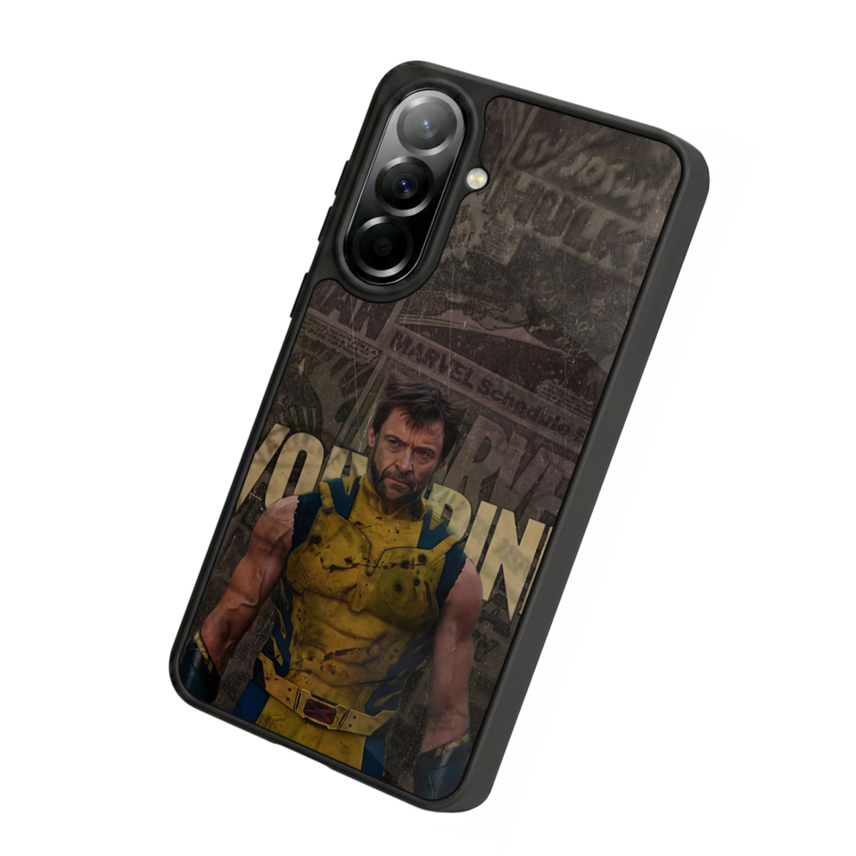 Samsung Galaxy A57 Uyumlu Wolverine Tasarımlı Glossy Premium Kılıf