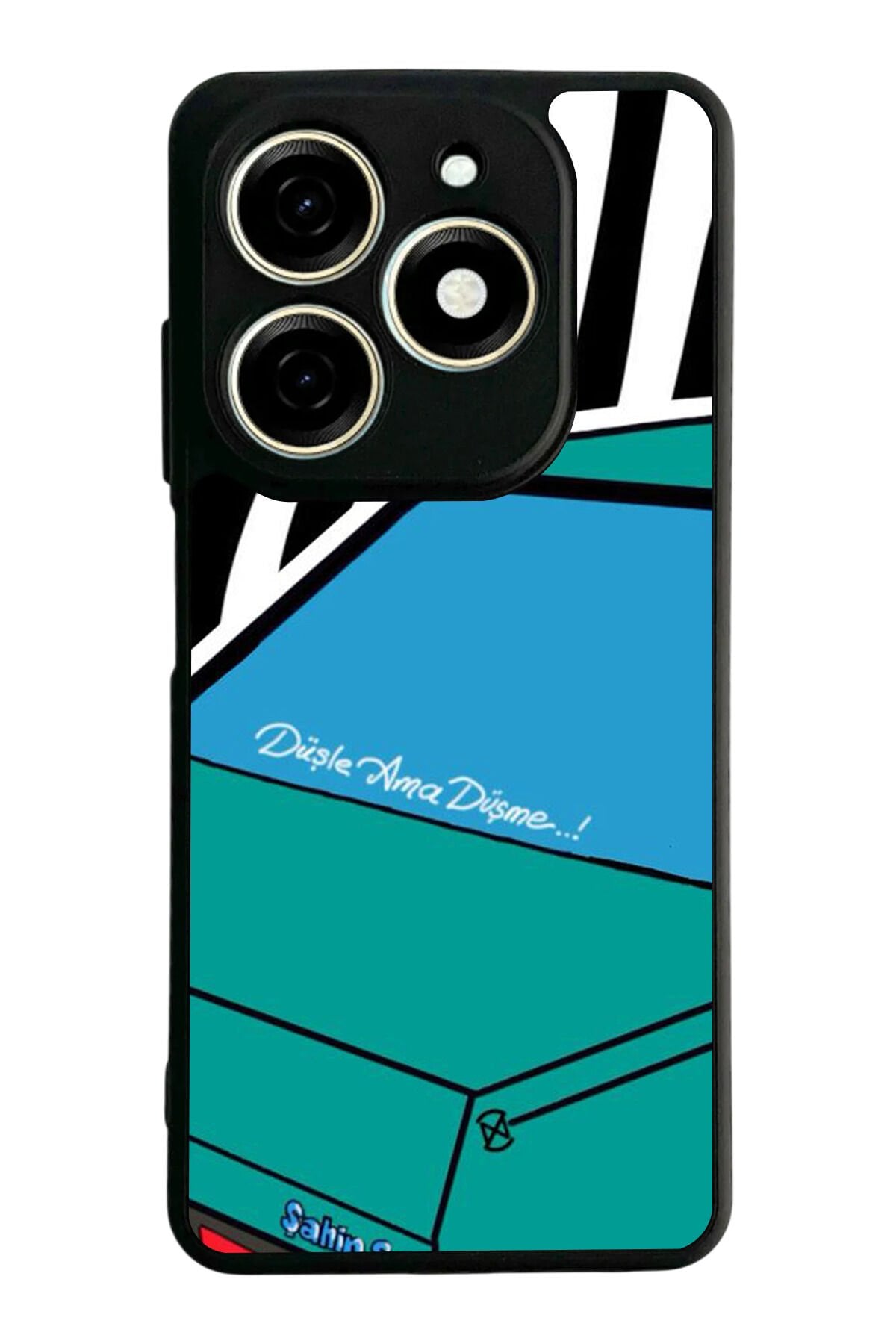 Tecno Spark 20/20C Uyumlu Tofas Tasarımlı Glossy Premium Kılıf