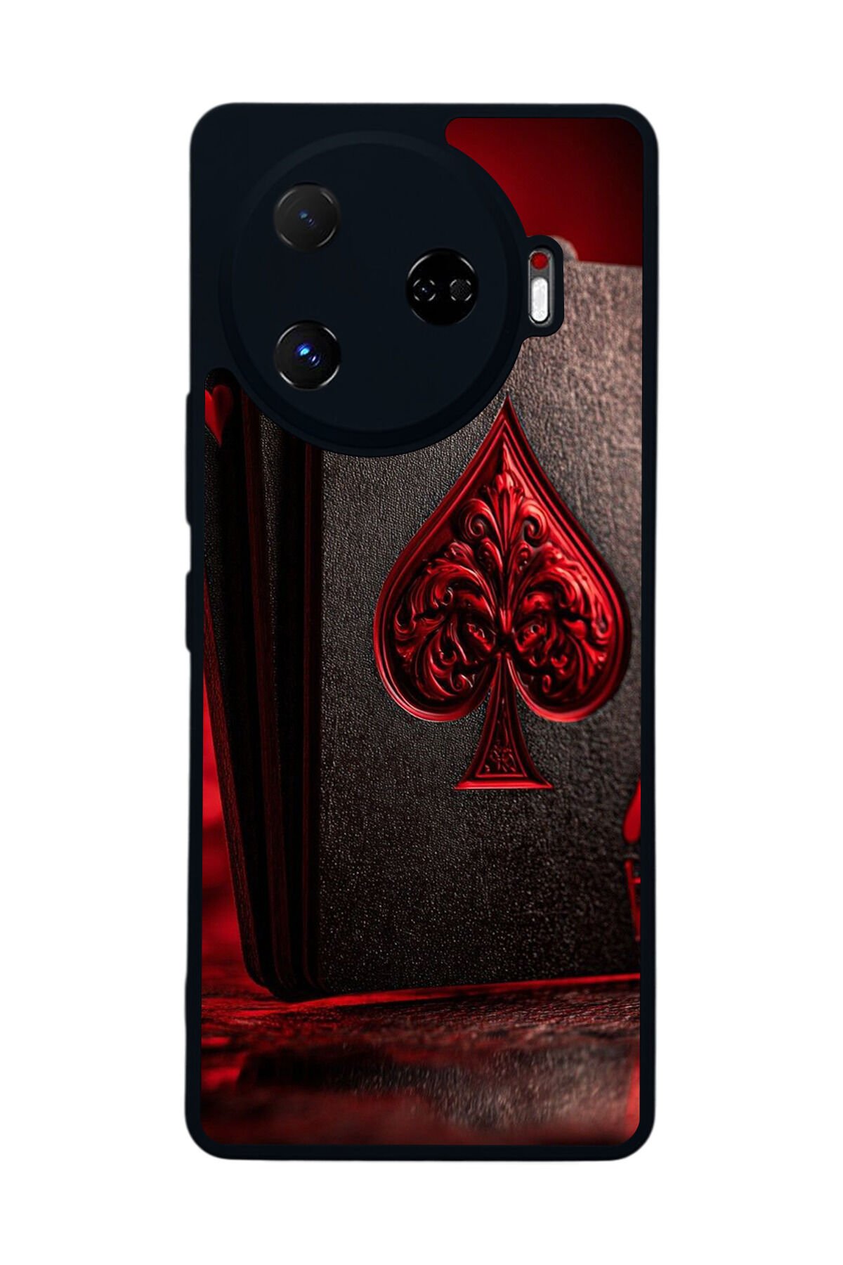 Tecno Camon 30 Pro Uyumlu Kart Tasarımlı Glossy Premium Kılıf