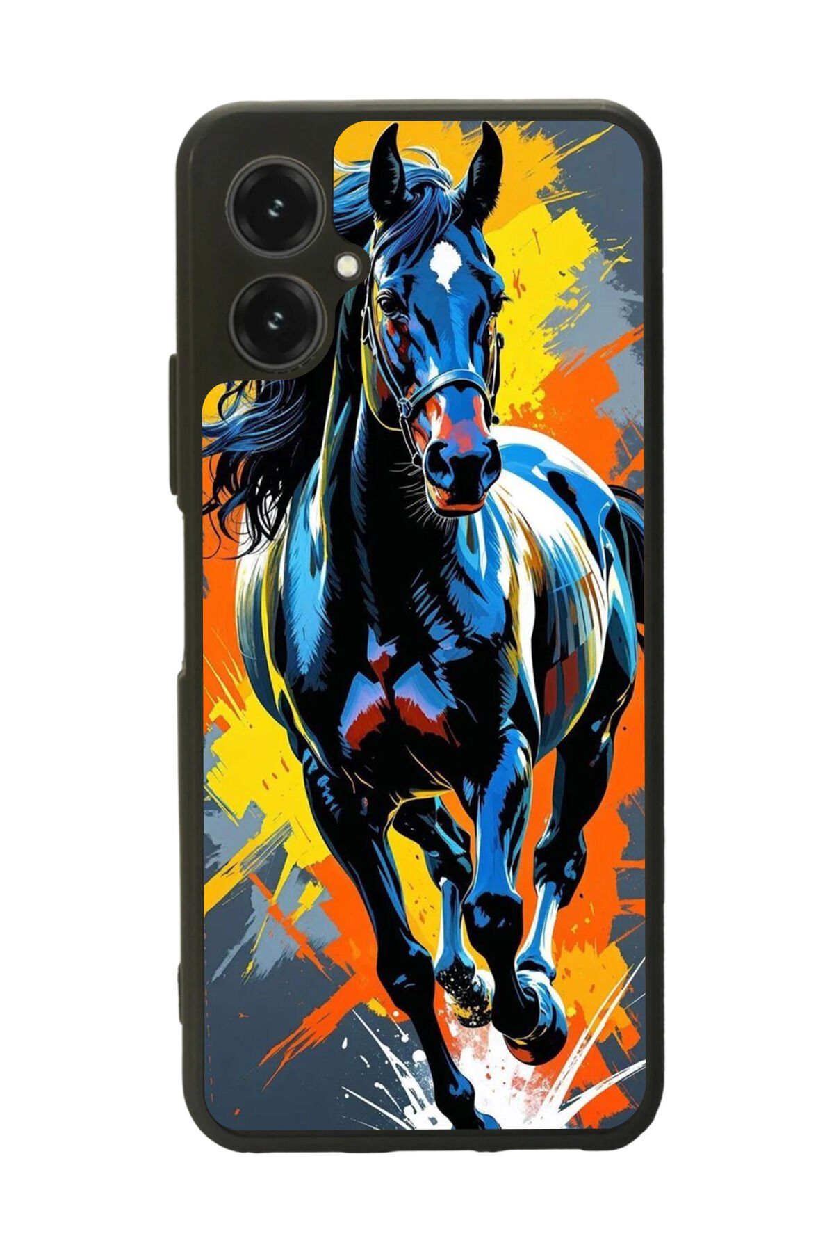 Omix X5 Uyumlu At Horse Tasarımlı Glossy Premium Kılıf