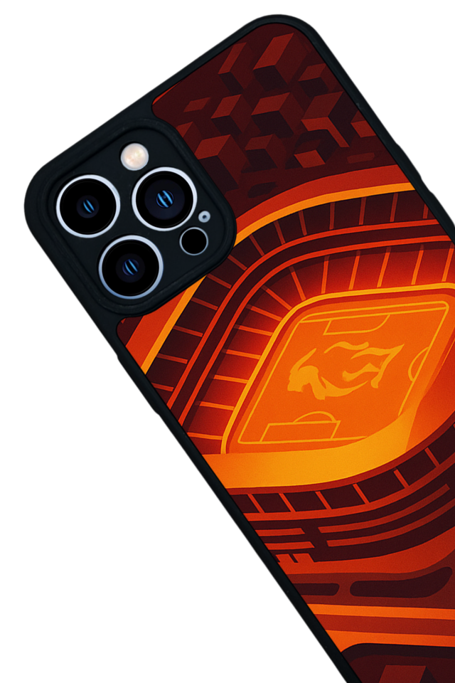 iPhone 12 Pro Max Uyumlu Aslan Tasarımlı Glossy Premium Kılıf