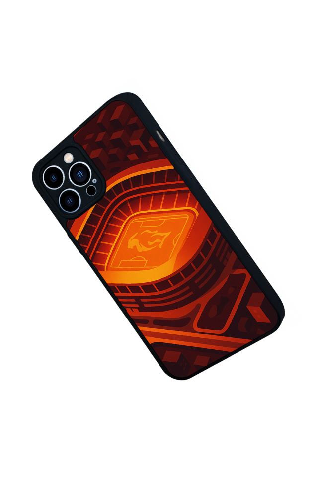 iPhone 12 Pro Max Uyumlu Aslan Tasarımlı Glossy Premium Kılıf