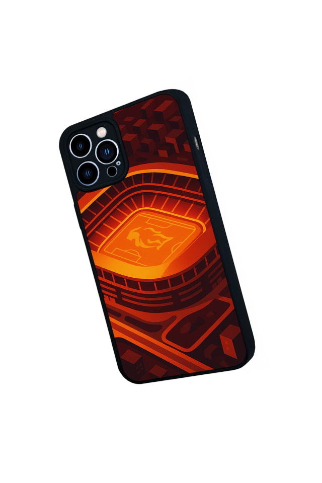 iPhone 12 Pro Max Uyumlu Aslan Tasarımlı Glossy Premium Kılıf