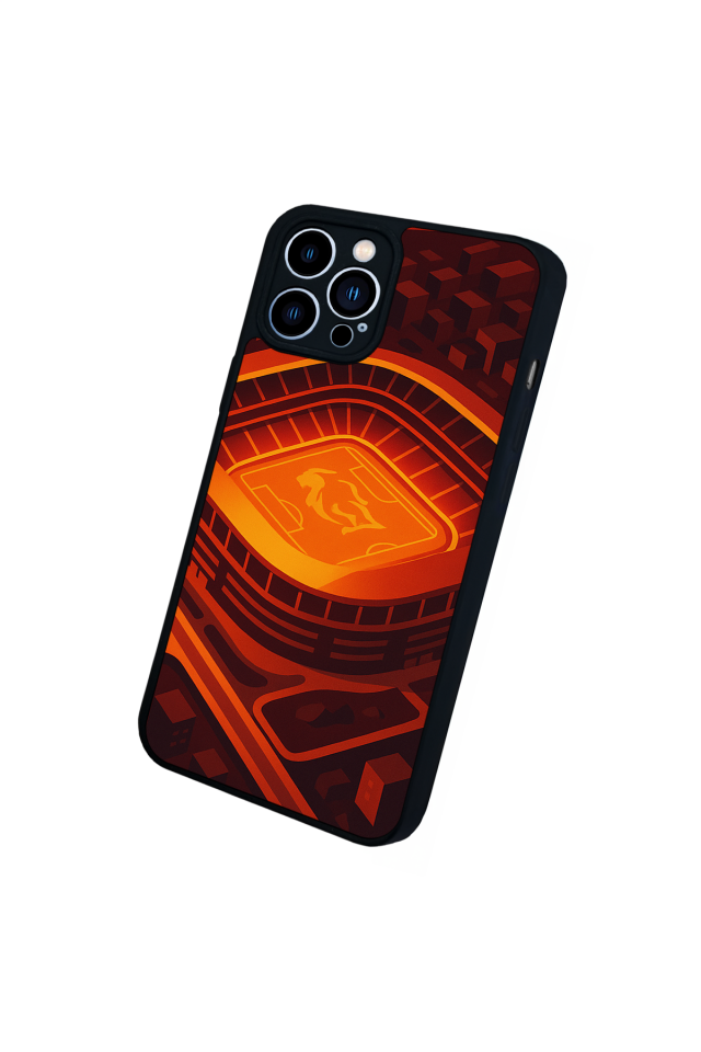 iPhone 12 Pro Max Uyumlu Aslan Tasarımlı Glossy Premium Kılıf