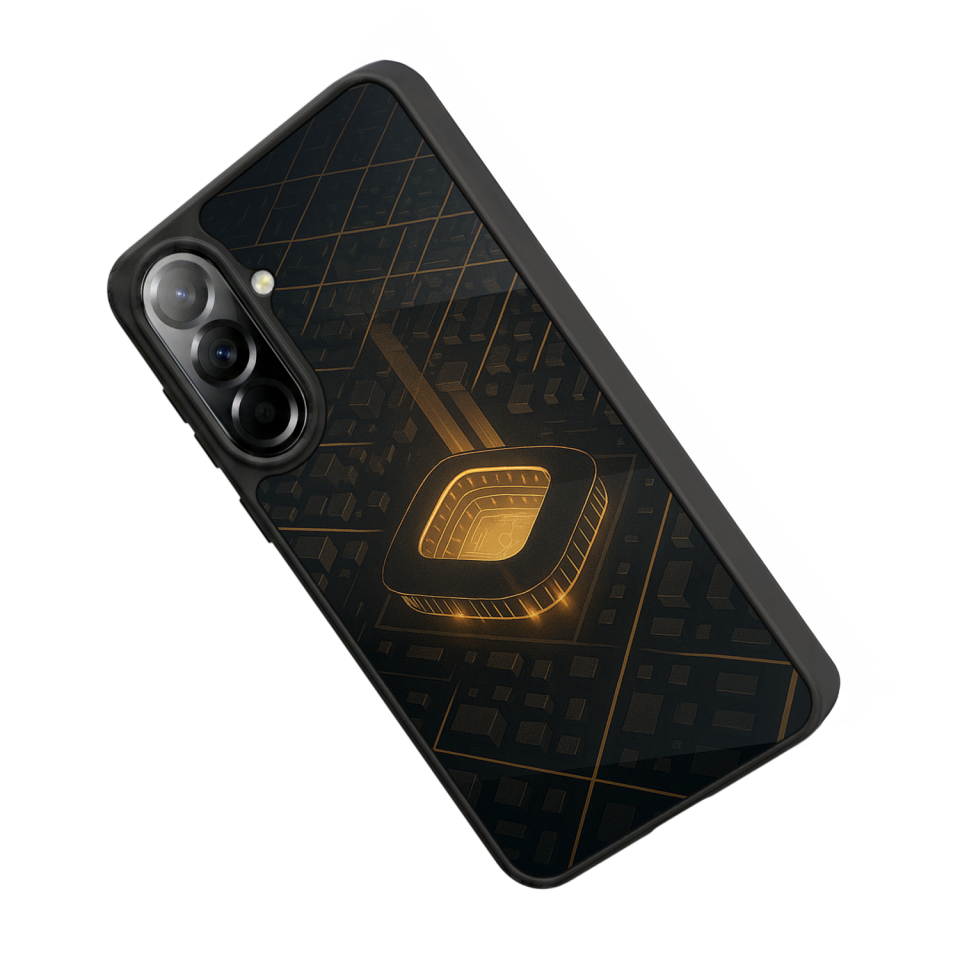 Samsung Galaxy A57 Uyumlu Aslan Tasarımlı Glossy Premium Kılıf