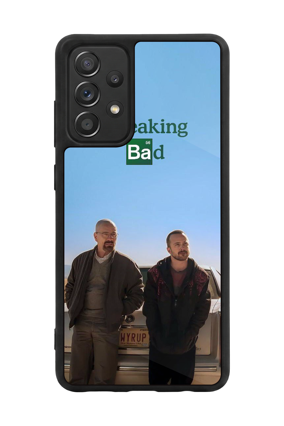 Samsung Galaxy A72 Uyumlu BreakingBad Tasarımlı Glossy Premium Kılıf