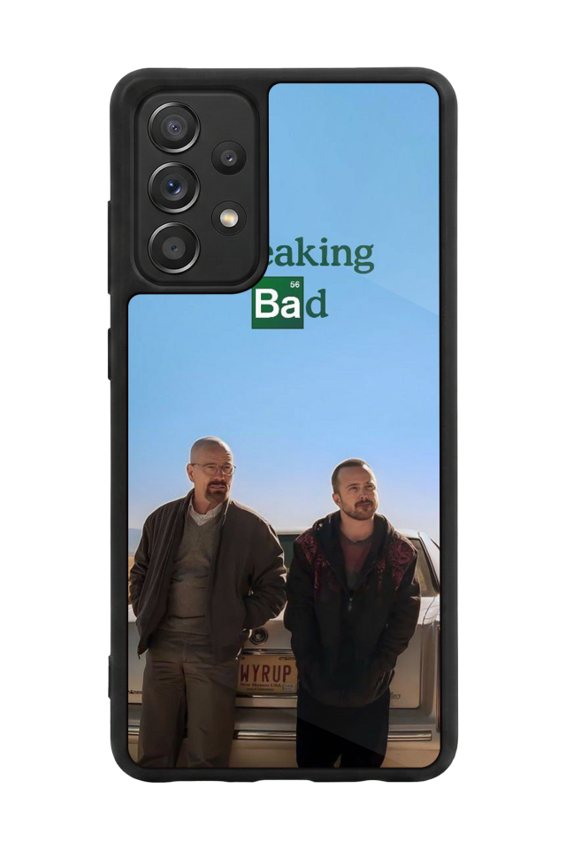 Samsung Galaxy A72 Uyumlu BreakingBad Tasarımlı Glossy Premium Kılıf