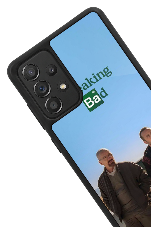 Samsung Galaxy A72 Uyumlu BreakingBad Tasarımlı Glossy Premium Kılıf