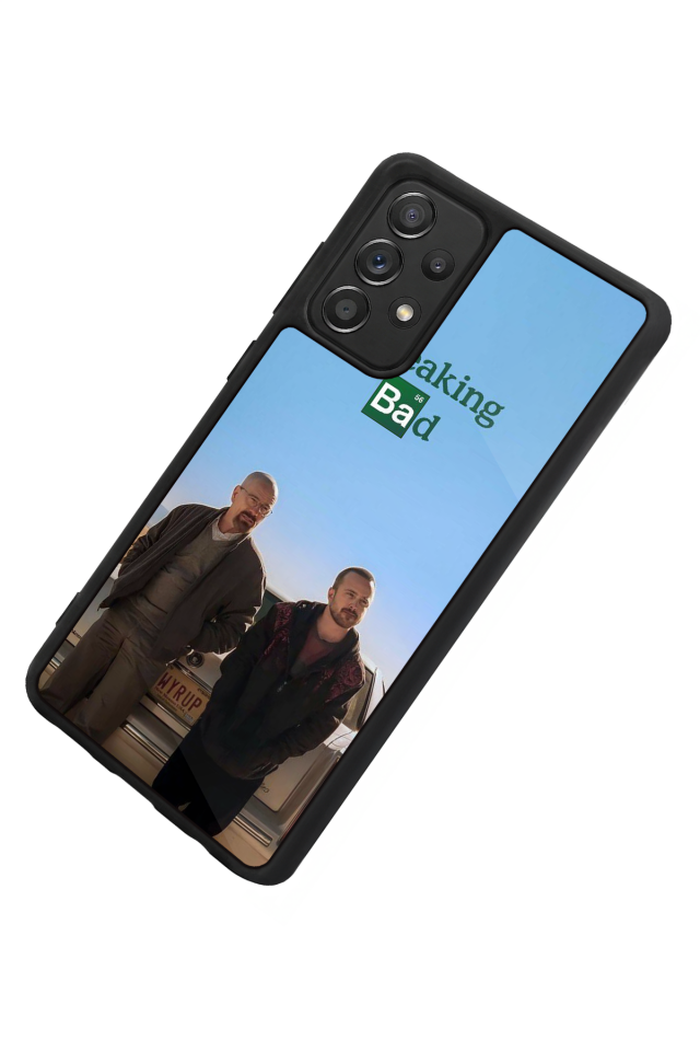 Samsung Galaxy A72 Uyumlu BreakingBad Tasarımlı Glossy Premium Kılıf