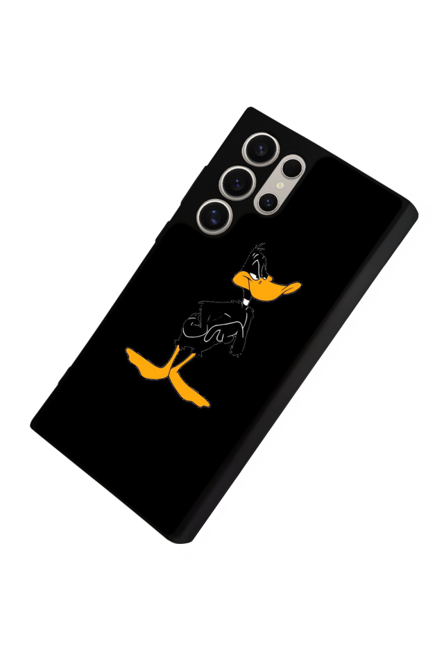 Samsung Galaxy S24 Ultra Uyumlu Daffy duck Tasarımlı Glossy Premium Kılıf