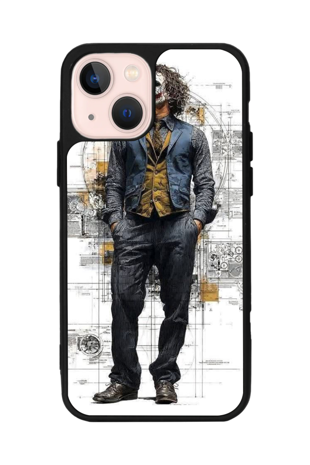 iPhone 13 Mini Uyumlu Joker Tasarımlı Glossy Premium Kılıf