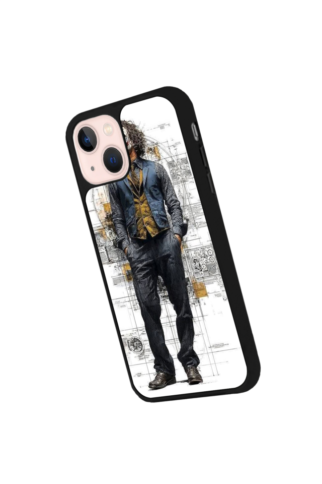 iPhone 13 Mini Uyumlu Joker Tasarımlı Glossy Premium Kılıf