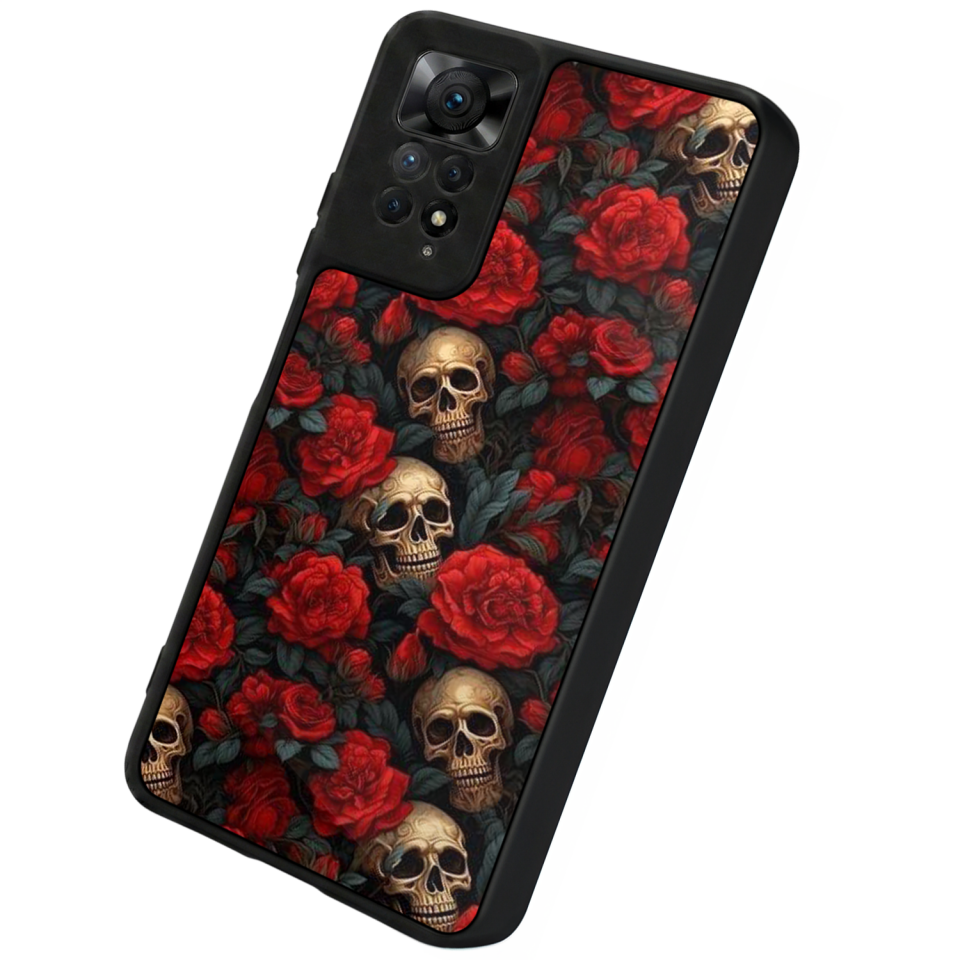 Xiaomi Redmi Note 12 Pro Uyumlu KuruKafa Tasarımlı Glossy Premium Kılıf