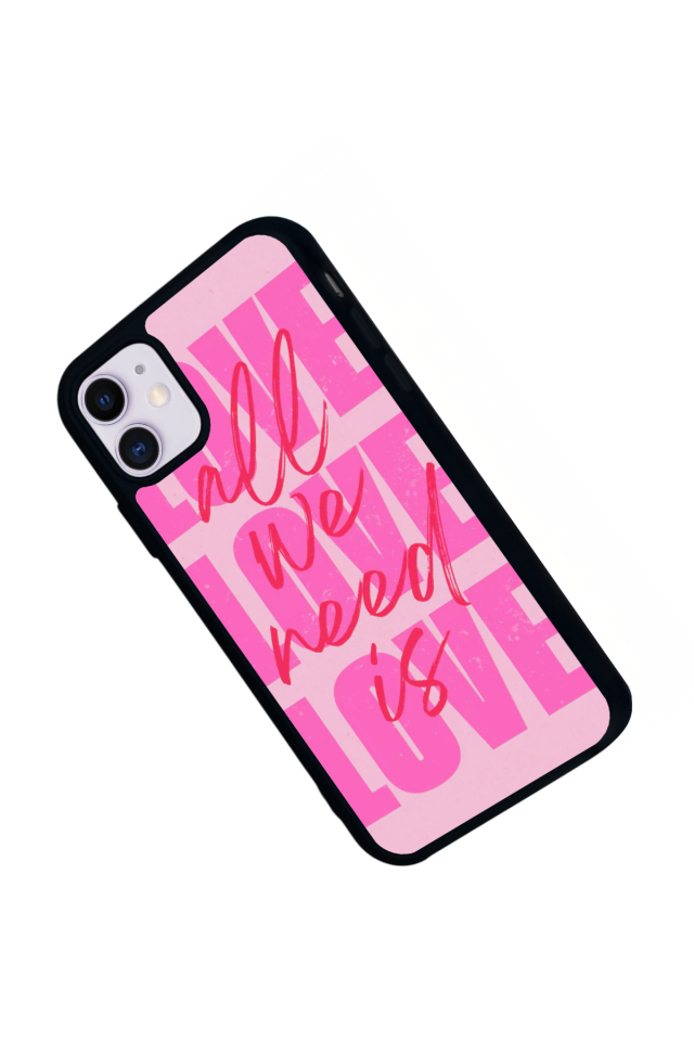 iPhone 11 Uyumlu Love Tasarımlı Glossy Premium Kılıf