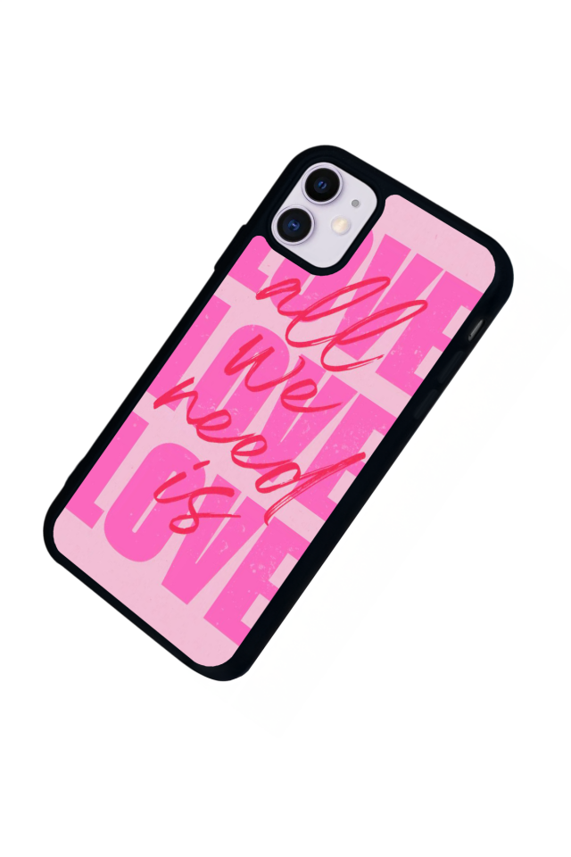 iPhone 11 Uyumlu Love Tasarımlı Glossy Premium Kılıf