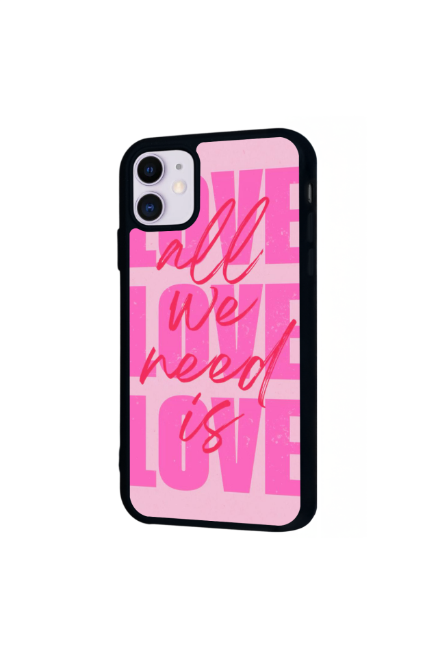 iPhone 11 Uyumlu Love Tasarımlı Glossy Premium Kılıf