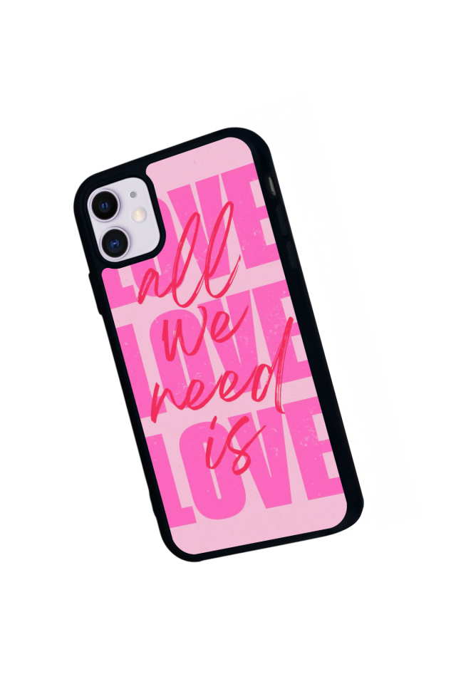 iPhone 11 Uyumlu Love Tasarımlı Glossy Premium Kılıf