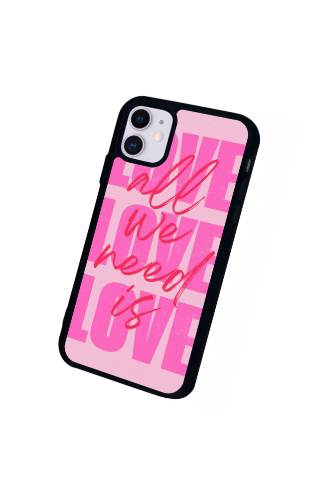 iPhone 11 Uyumlu Love Tasarımlı Glossy Premium Kılıf