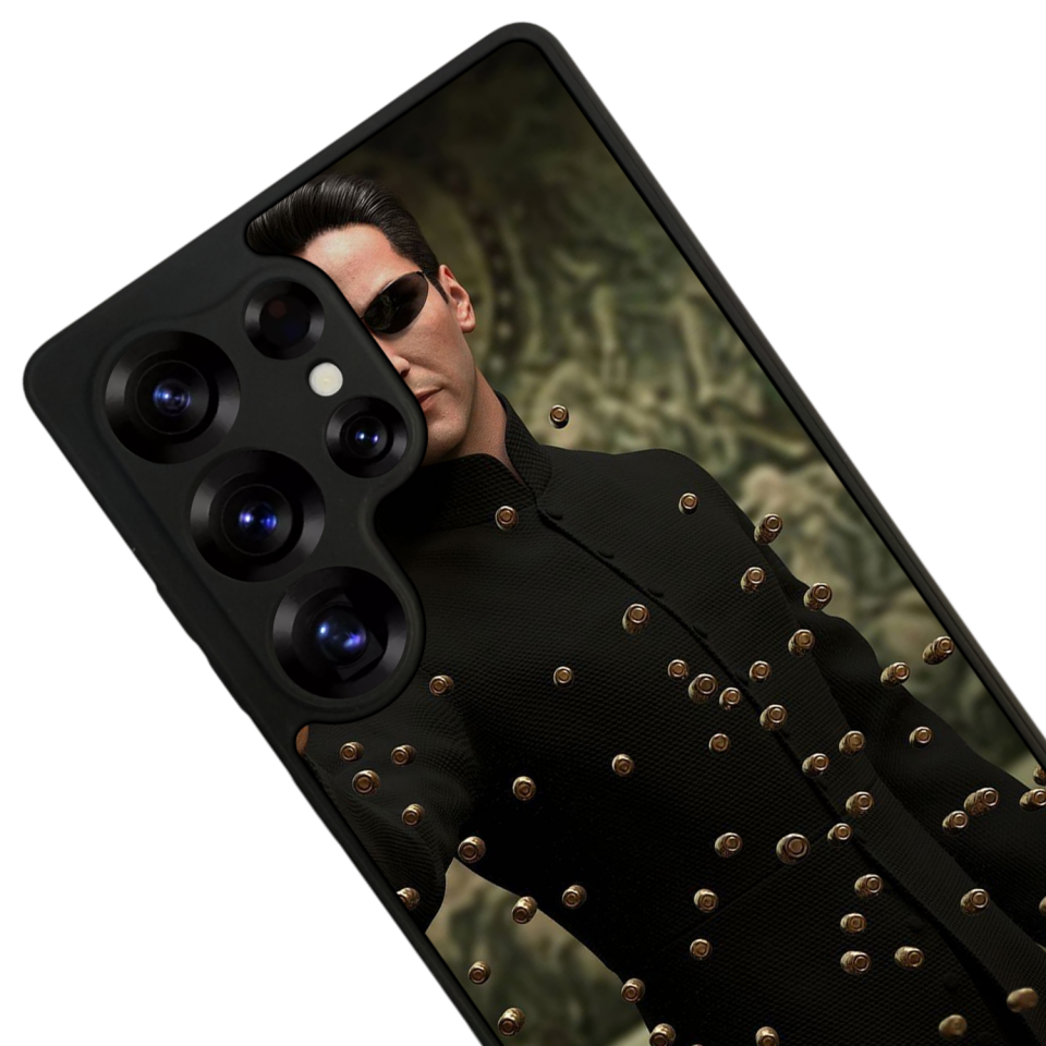 Samsung Galaxy S25 Ultra Uyumlu MatriSamsung Galaxy S25 Ultra Tasarımlı Glossy Premium Kılıf