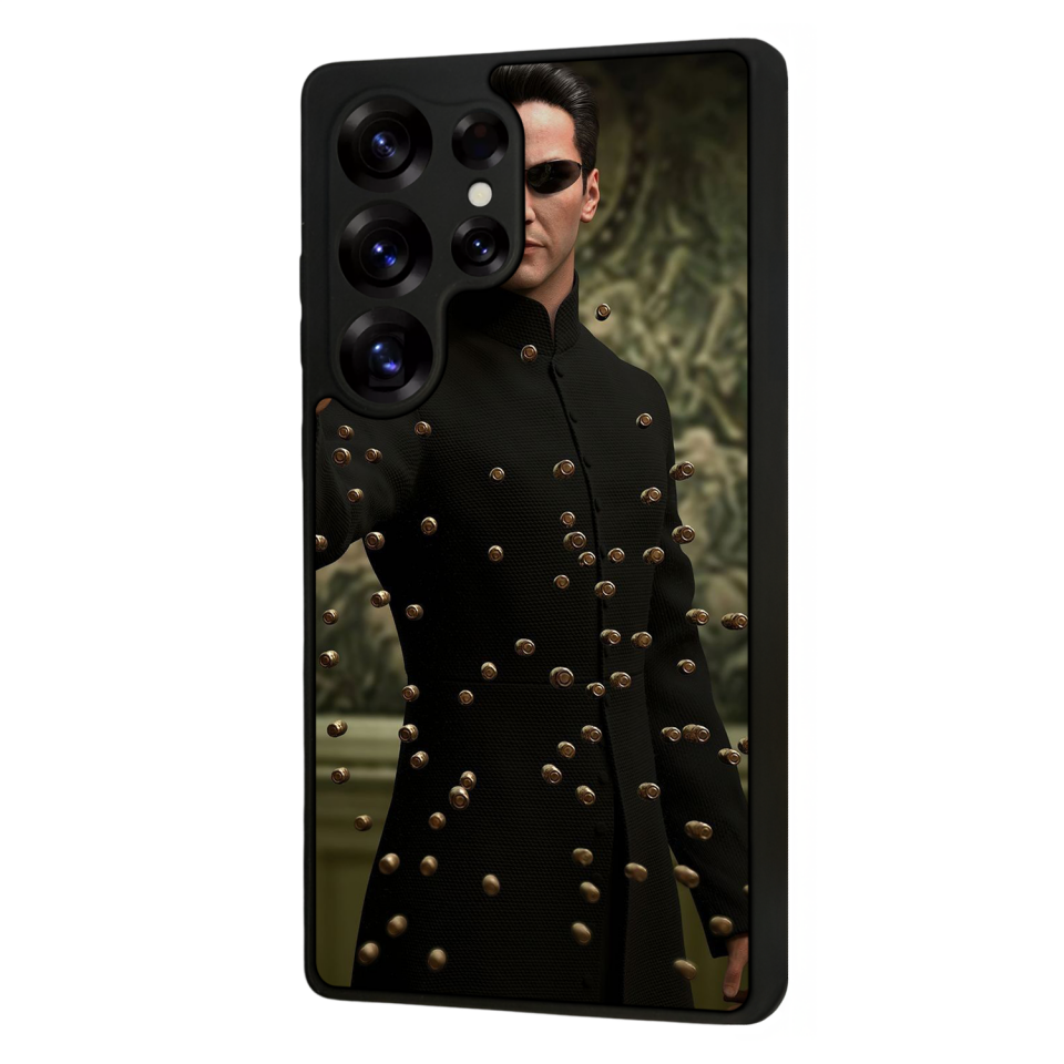 Samsung Galaxy S25 Ultra Uyumlu MatriSamsung Galaxy S25 Ultra Tasarımlı Glossy Premium Kılıf