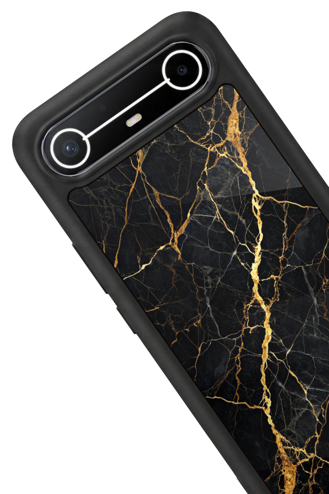 Tecno Spark Slim 5G Uyumlu Mermer Marble Tasarımlı Glossy Premium Kılıf