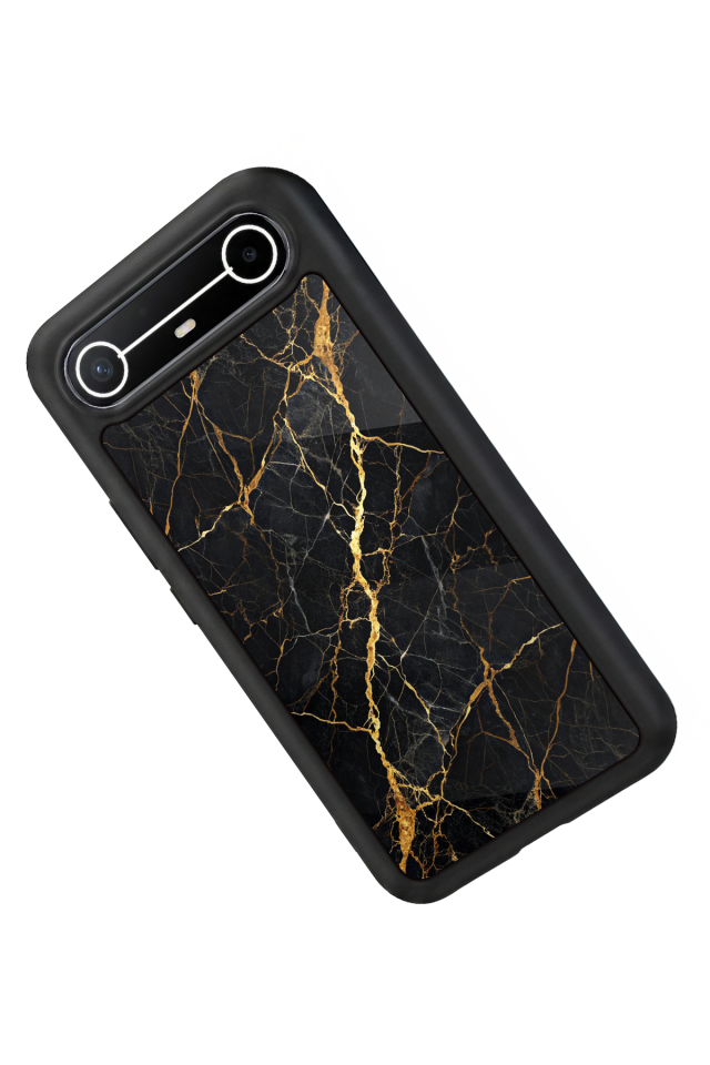 Tecno Spark Slim 5G Uyumlu Mermer Marble Tasarımlı Glossy Premium Kılıf
