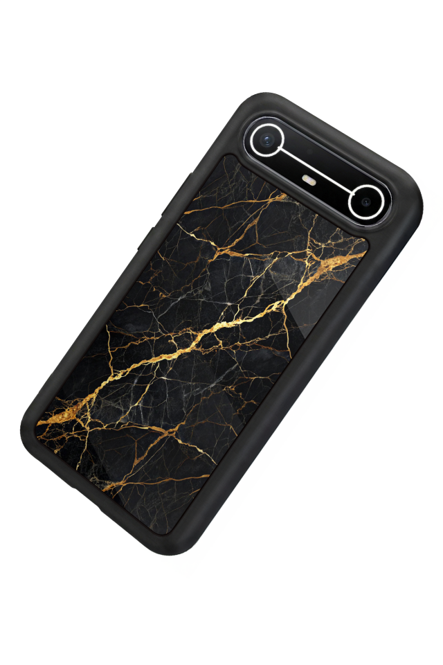 Tecno Spark Slim 5G Uyumlu Mermer Marble Tasarımlı Glossy Premium Kılıf