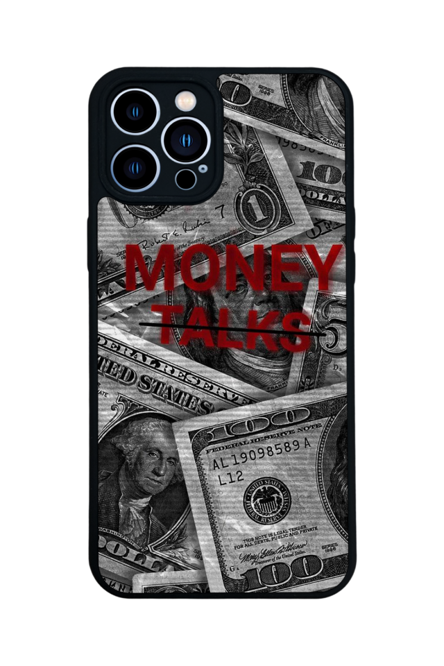 iPhone 13 Pro Max Uyumlu Money Para Tasarımlı Glossy Premium Kılıf