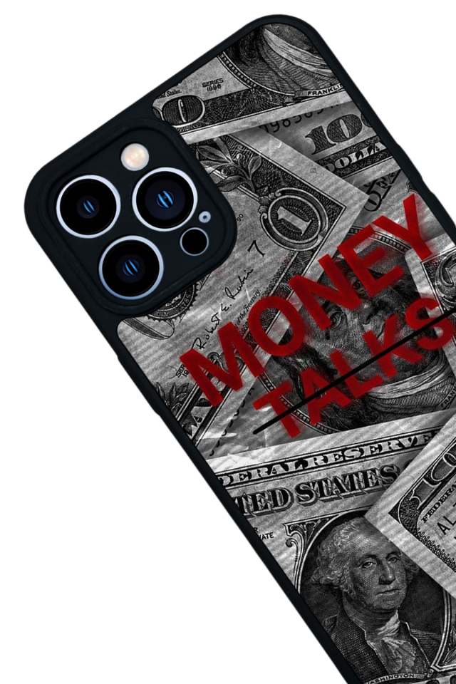 iPhone 13 Pro Max Uyumlu Money Para Tasarımlı Glossy Premium Kılıf