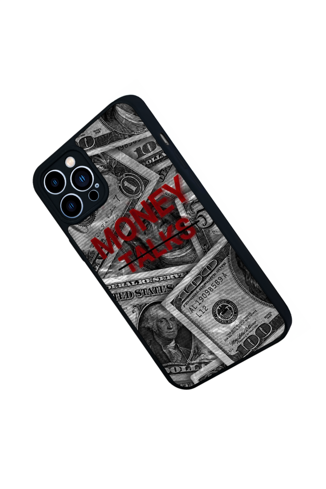 iPhone 13 Pro Max Uyumlu Money Para Tasarımlı Glossy Premium Kılıf