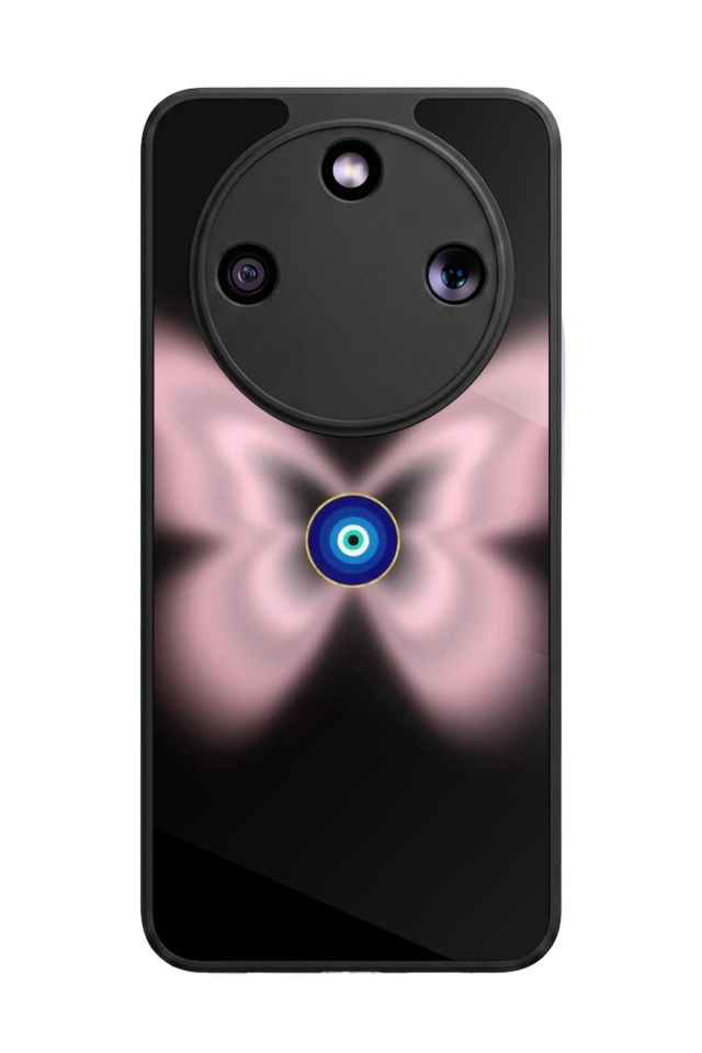 Honor Magic 8 Lite Uyumlu Nazar Tasarımlı Glossy Premium Kılıf