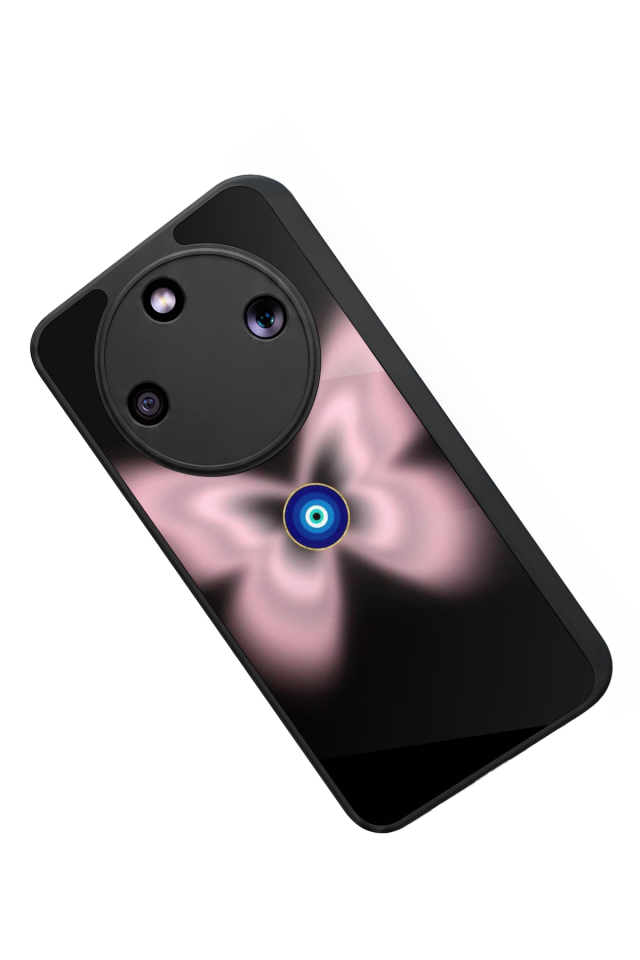 Honor Magic 8 Lite Uyumlu Nazar Tasarımlı Glossy Premium Kılıf