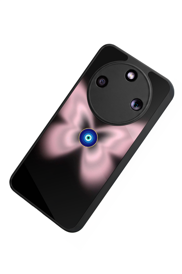 Honor Magic 8 Lite Uyumlu Nazar Tasarımlı Glossy Premium Kılıf