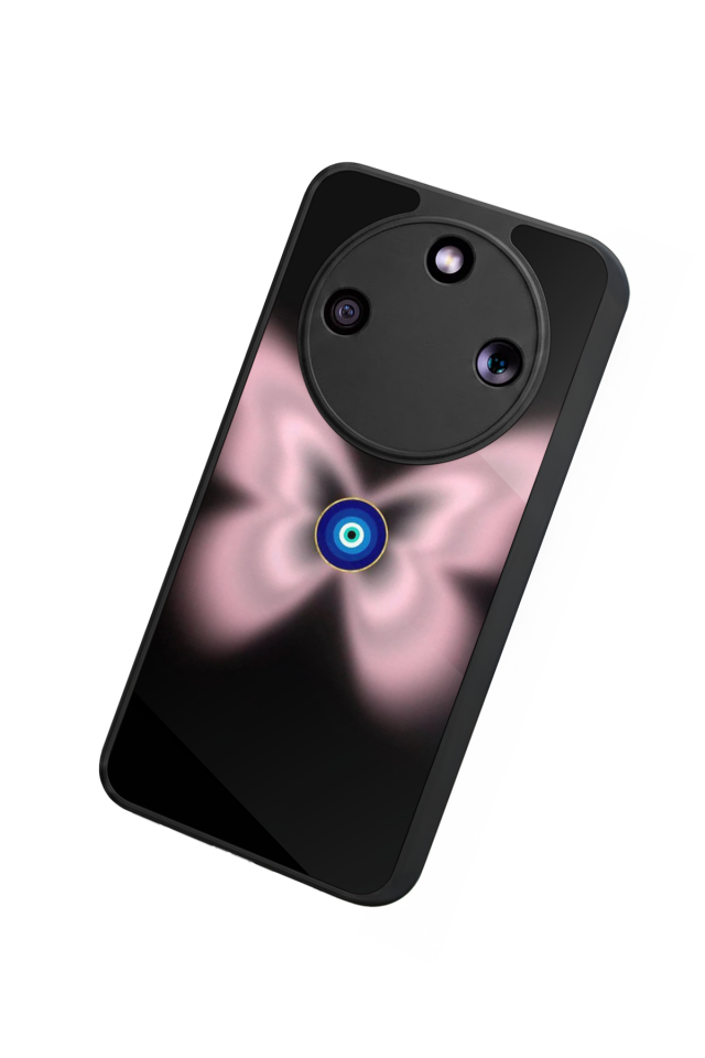 Honor Magic 8 Lite Uyumlu Nazar Tasarımlı Glossy Premium Kılıf
