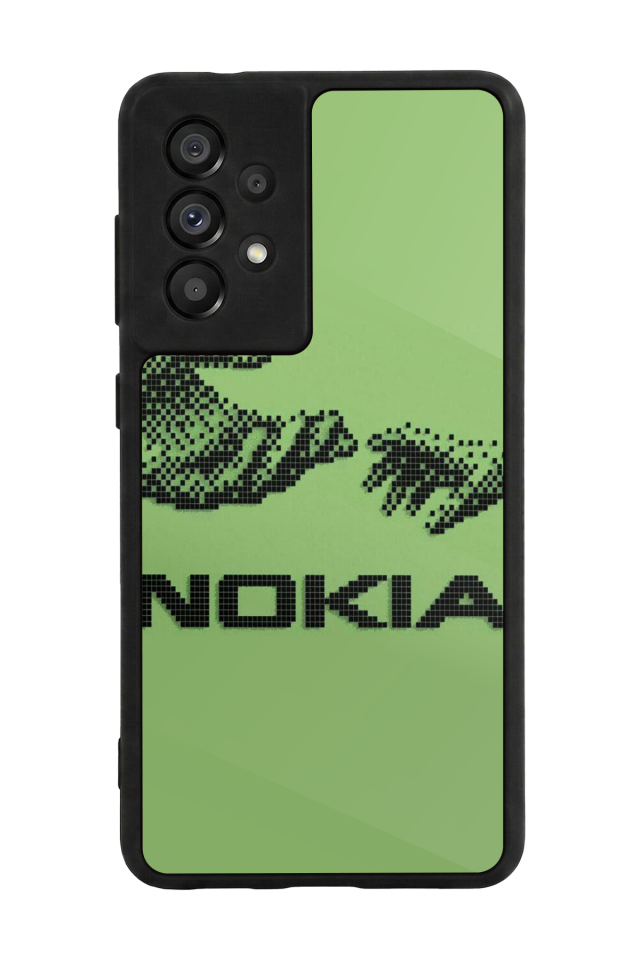 Samsung Galaxy A73 Uyumlu Nokia Tasarımlı Glossy Premium Kılıf