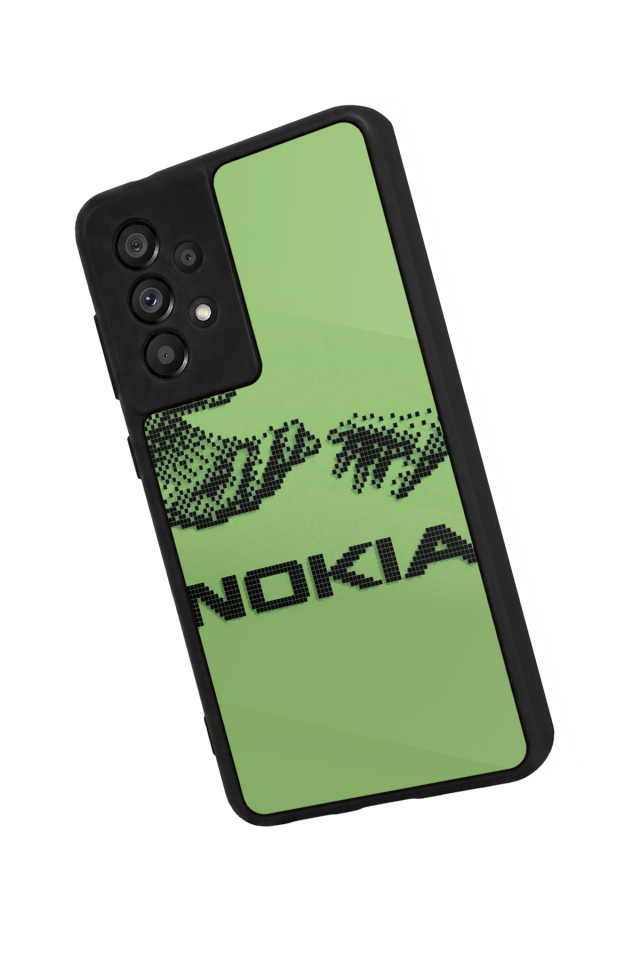 Samsung Galaxy A73 Uyumlu Nokia Tasarımlı Glossy Premium Kılıf