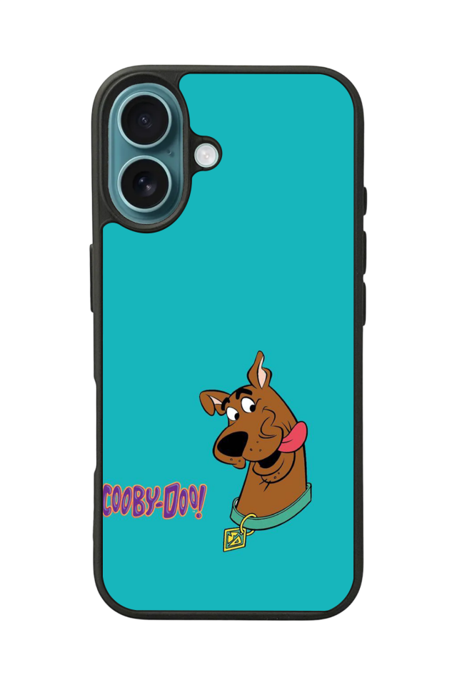 iPhone 16 Uyumlu Scooby Doo Tasarımlı Glossy Premium Kılıf