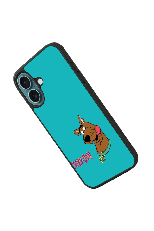 iPhone 16 Uyumlu Scooby Doo Tasarımlı Glossy Premium Kılıf