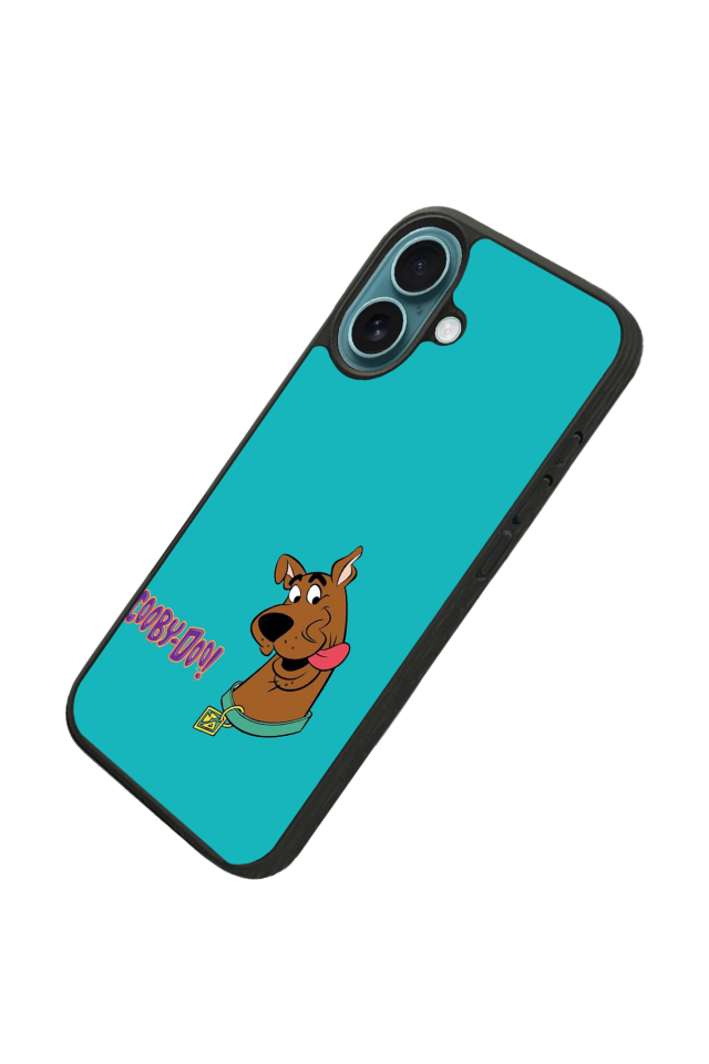 iPhone 16 Uyumlu Scooby Doo Tasarımlı Glossy Premium Kılıf