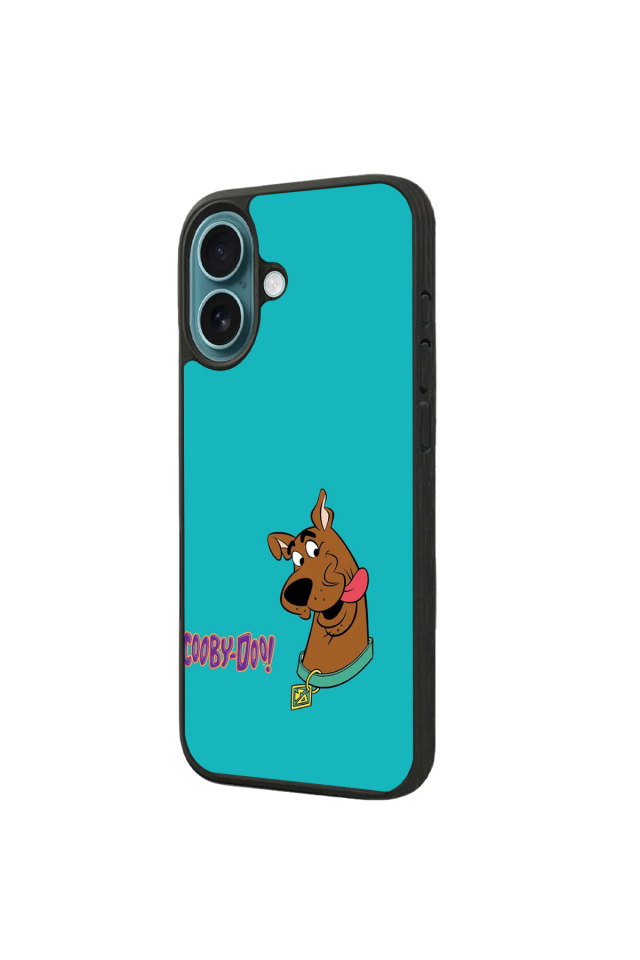iPhone 16 Uyumlu Scooby Doo Tasarımlı Glossy Premium Kılıf