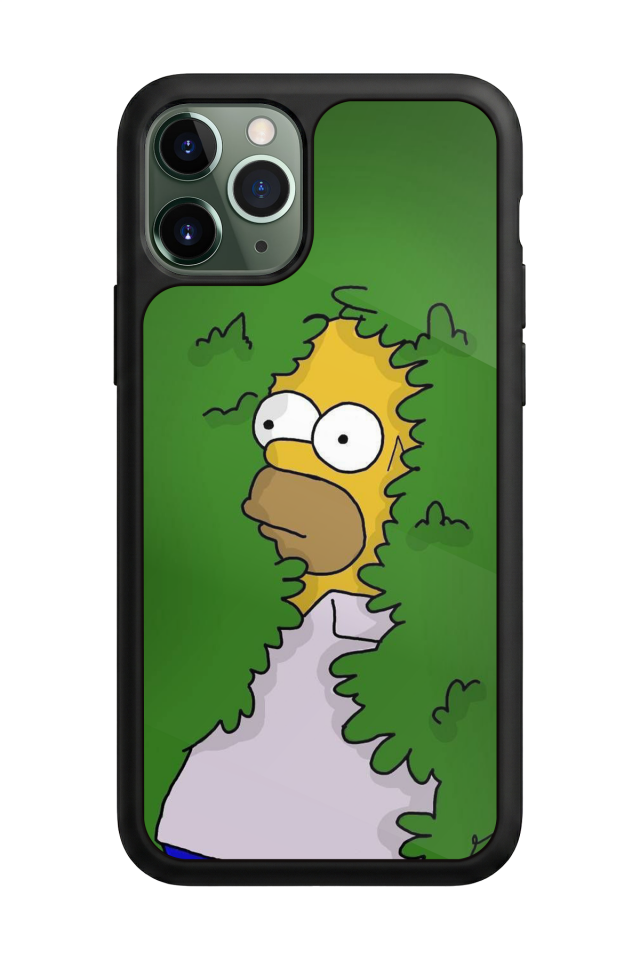 iPhone 11 Pro Uyumlu The Simpsons Tasarımlı Glossy Premium Kılıf