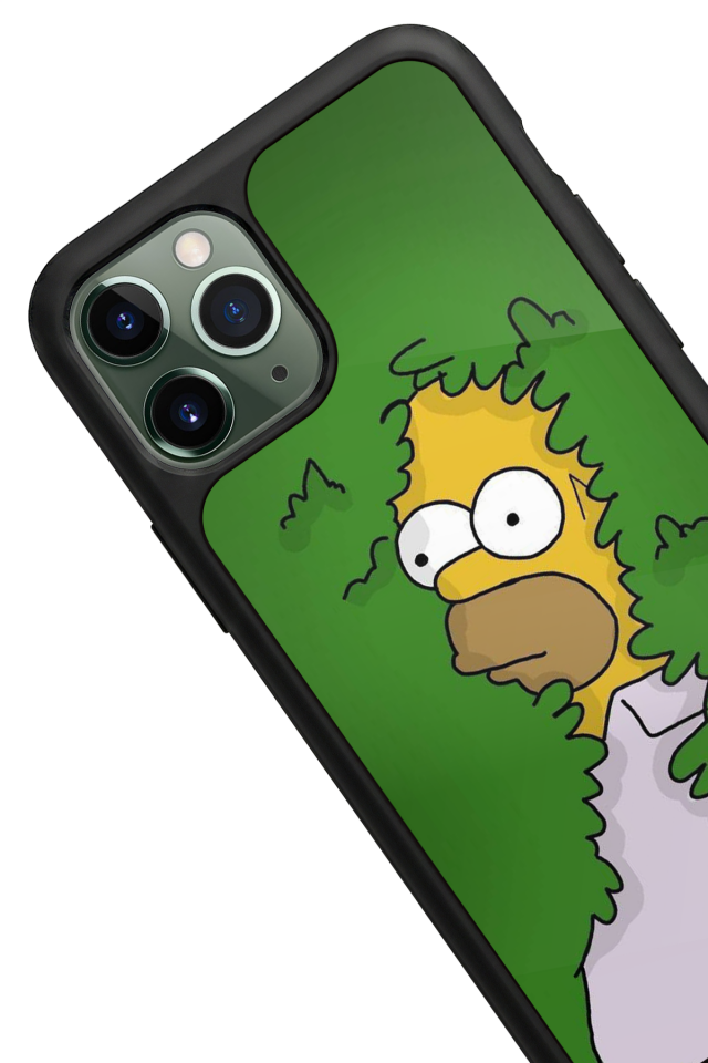 iPhone 11 Pro Uyumlu The Simpsons Tasarımlı Glossy Premium Kılıf