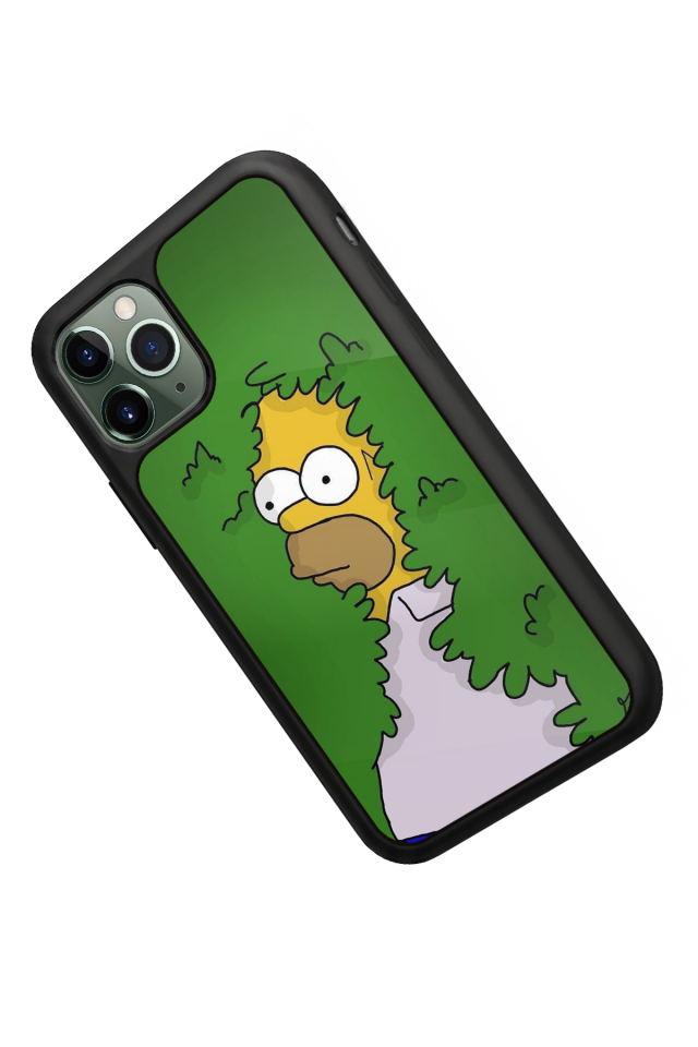 iPhone 11 Pro Uyumlu The Simpsons Tasarımlı Glossy Premium Kılıf