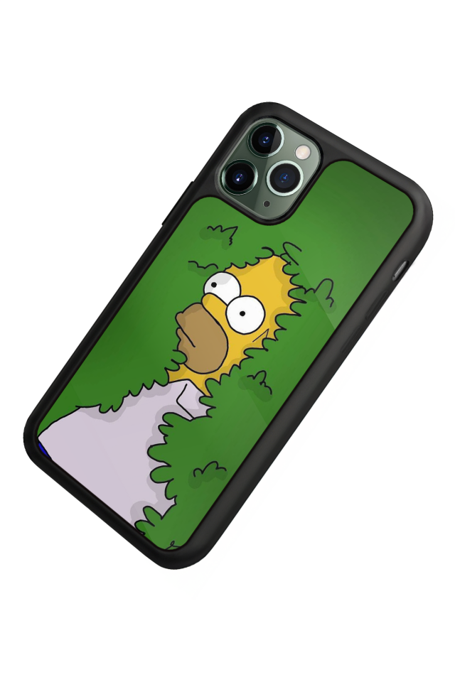 iPhone 11 Pro Uyumlu The Simpsons Tasarımlı Glossy Premium Kılıf