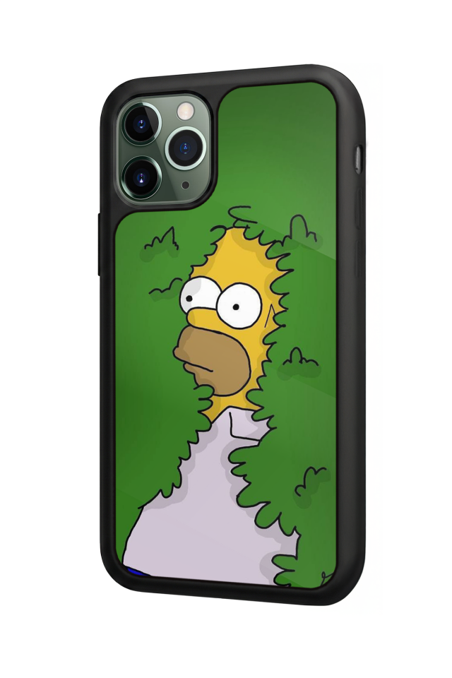 iPhone 11 Pro Uyumlu The Simpsons Tasarımlı Glossy Premium Kılıf
