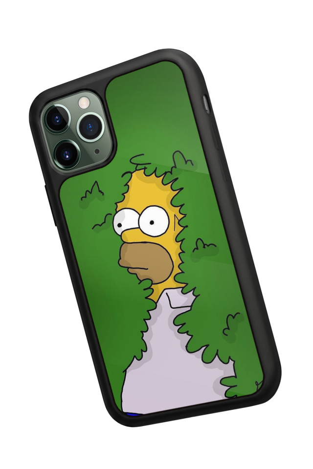 iPhone 11 Pro Uyumlu The Simpsons Tasarımlı Glossy Premium Kılıf