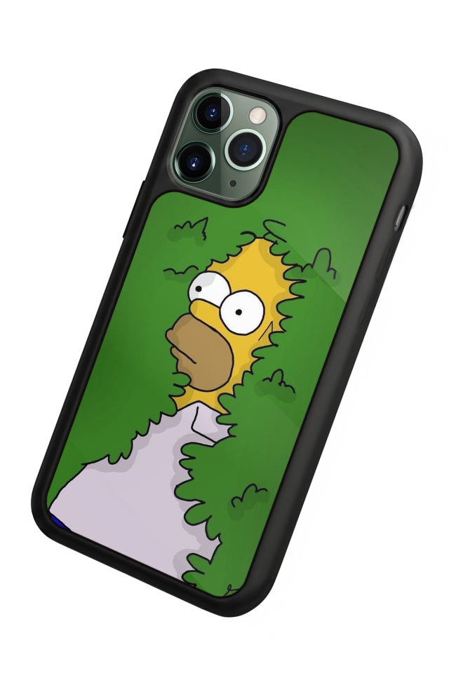 iPhone 11 Pro Uyumlu The Simpsons Tasarımlı Glossy Premium Kılıf